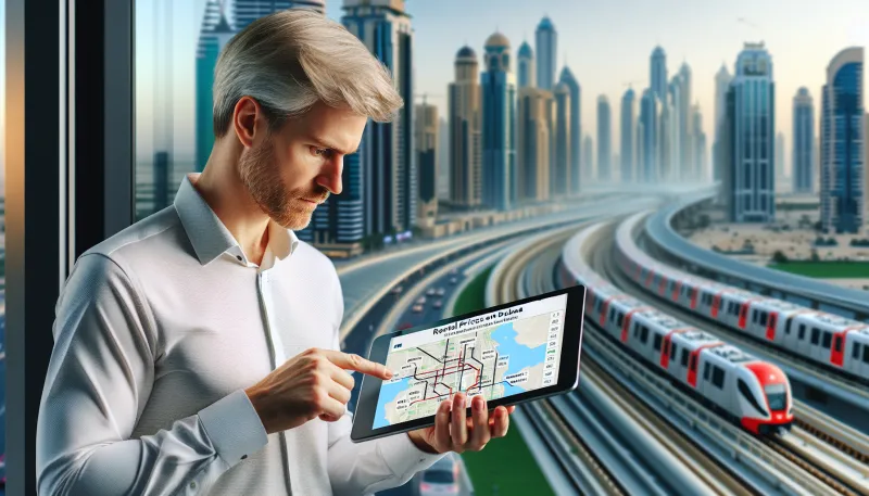 Infographic: The Dubai Metro Rent Map Explained