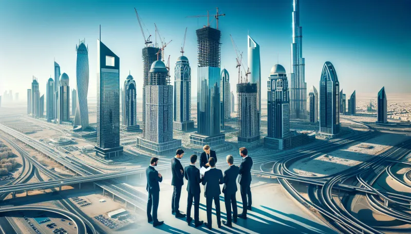 What are the largest real estate developers per emirate?
