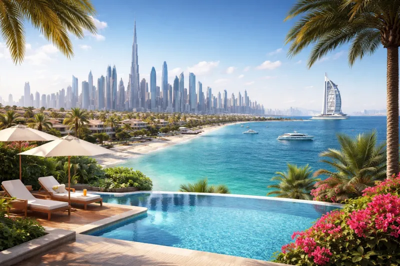 Luxury waterfront living in Dubai