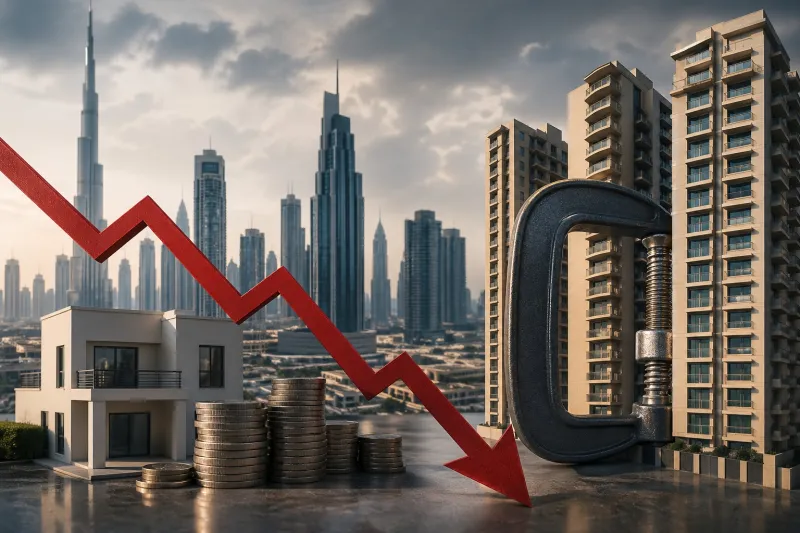 Real estate market under pressure