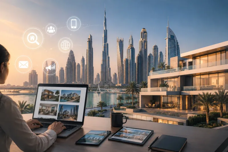 Luxury Real Estate Marketing Skyline