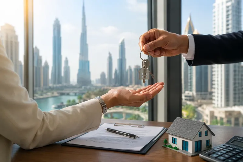 Real Estate Handover in the City