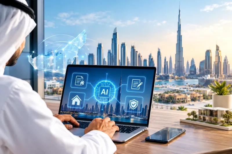 AI Real Estate Vision Over Dubai